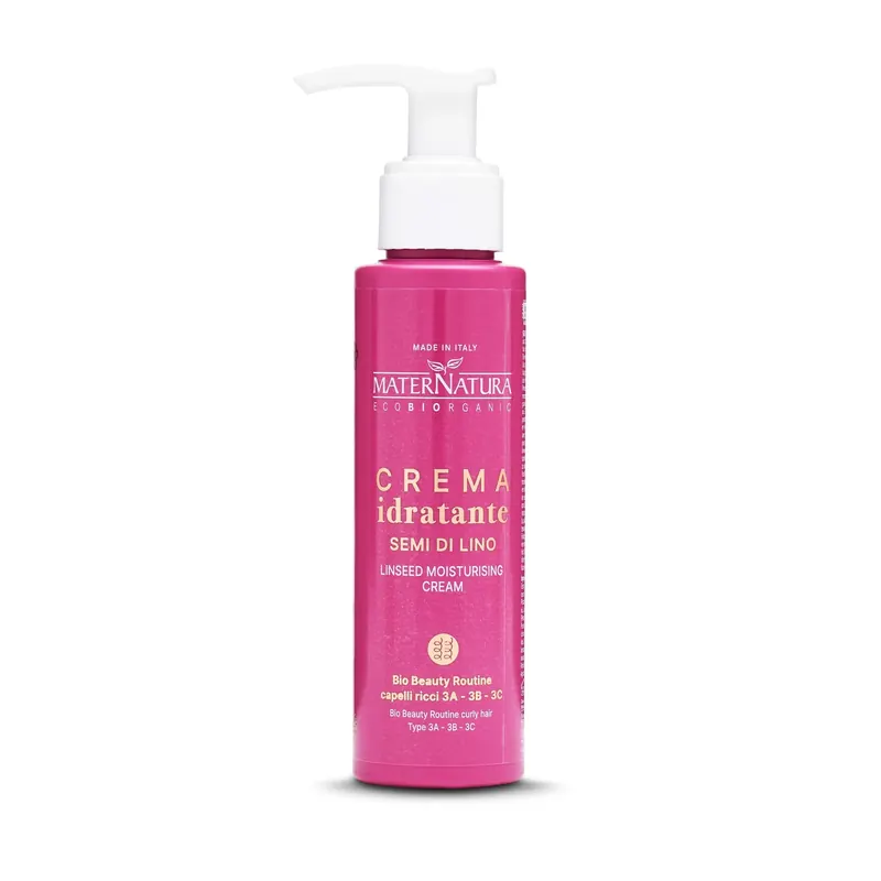Crema Idratante Capelli Ricci Ai Semi Di Lino MATERNATURA | Pinalli