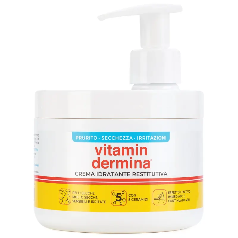 Crema Idratante Restitutiva 400ml VITAMINDERMINA | Pinalli
