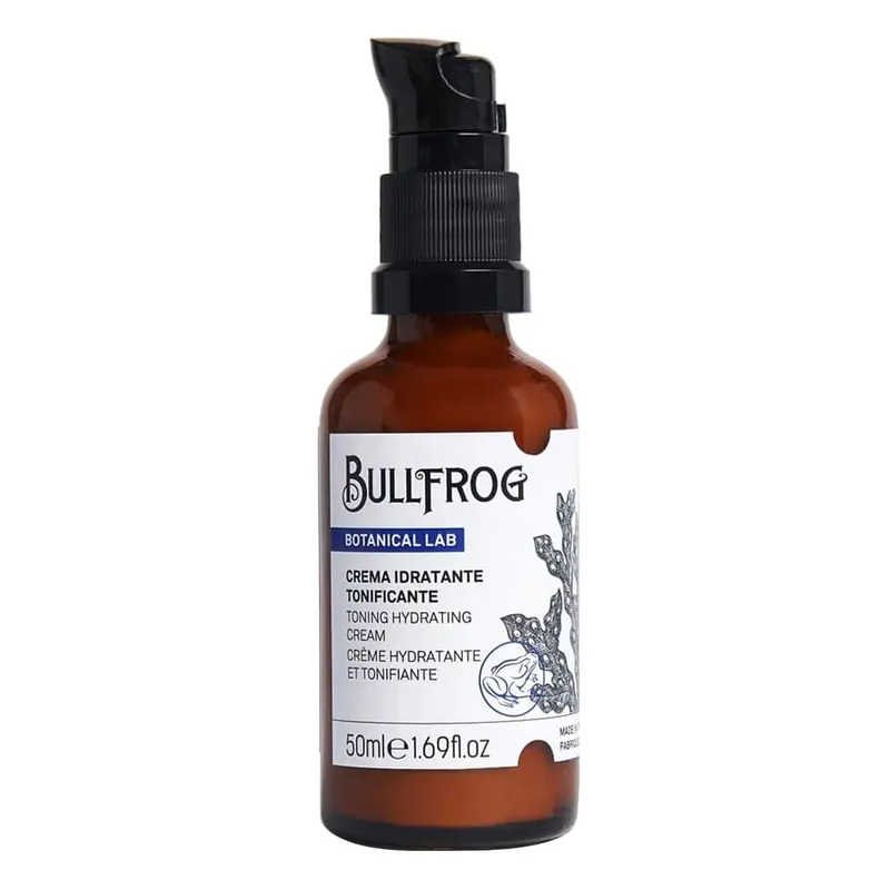 Crema idratante viso uomo Bullfrog Botanical Lab 50ml