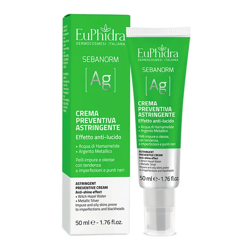 Crema preventiva astringente 50ml EUPHIDRA | Pinalli