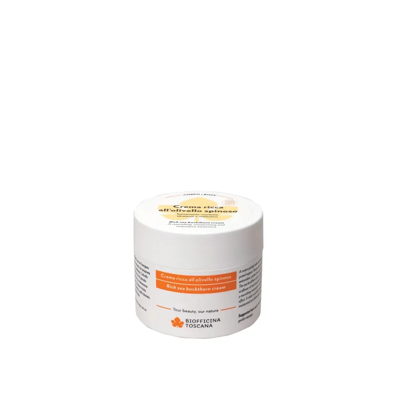 Crema ricca all'olivello spinoso BIOFFICINA TOSCANA | Pinalli