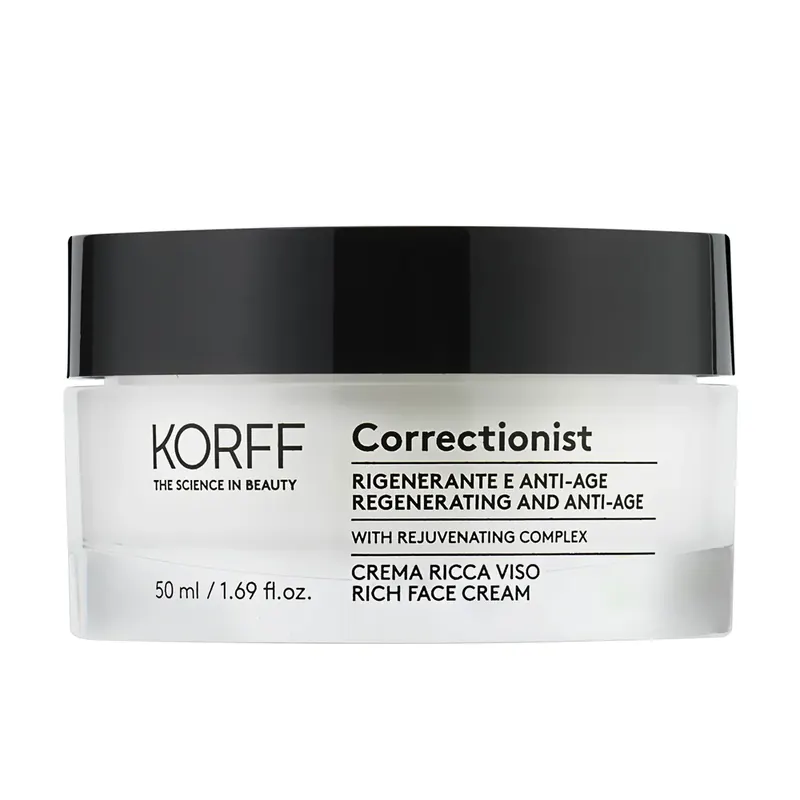 Crema Ricca Antirughe Rigenerante 50ml KORFF | Pinalli