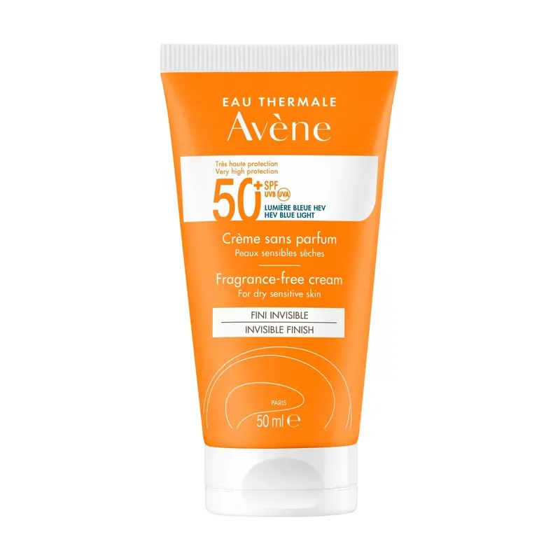 Crema senza profumo SPF50+ 50ml AVÈNE | Pinalli