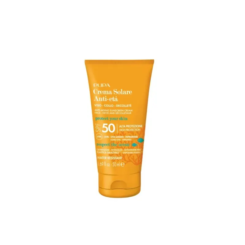 Crema Solare Anti-Età SPF50 50ml PUPA | Pinalli