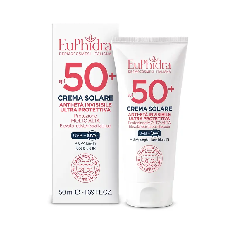 Crema Solare Antietà Ultra Protettiva SPF50+ EUPHIDRA | Pinalli