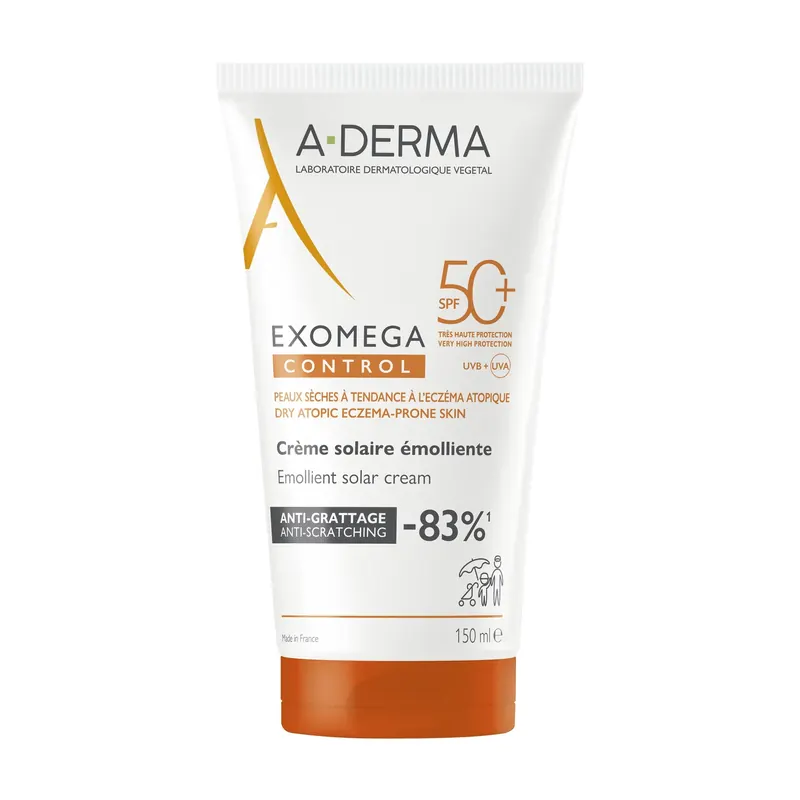 Crema Solare Emolliente Spf50+ 150ml ADERMA | Pinalli