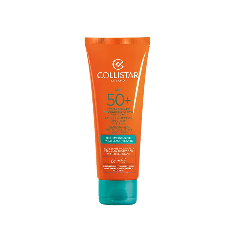 Crema Solare Protezione Attiva SPF50+ COLLISTAR | Pinalli
