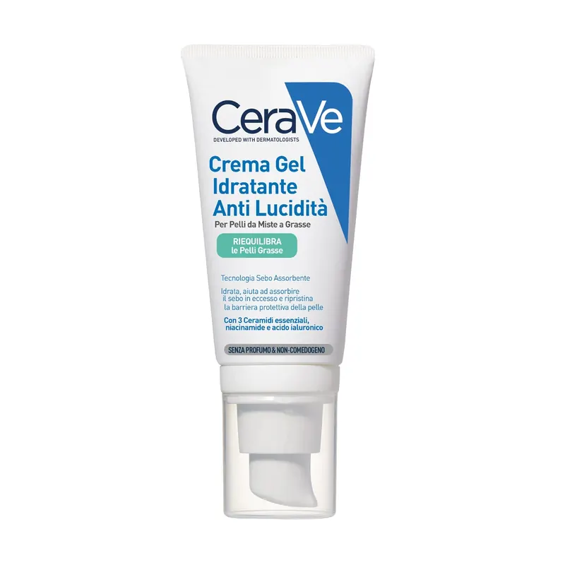 Crema Viso Idratante Anti-lucidità Pelle Grassa e Mista CERAVE | Pinalli