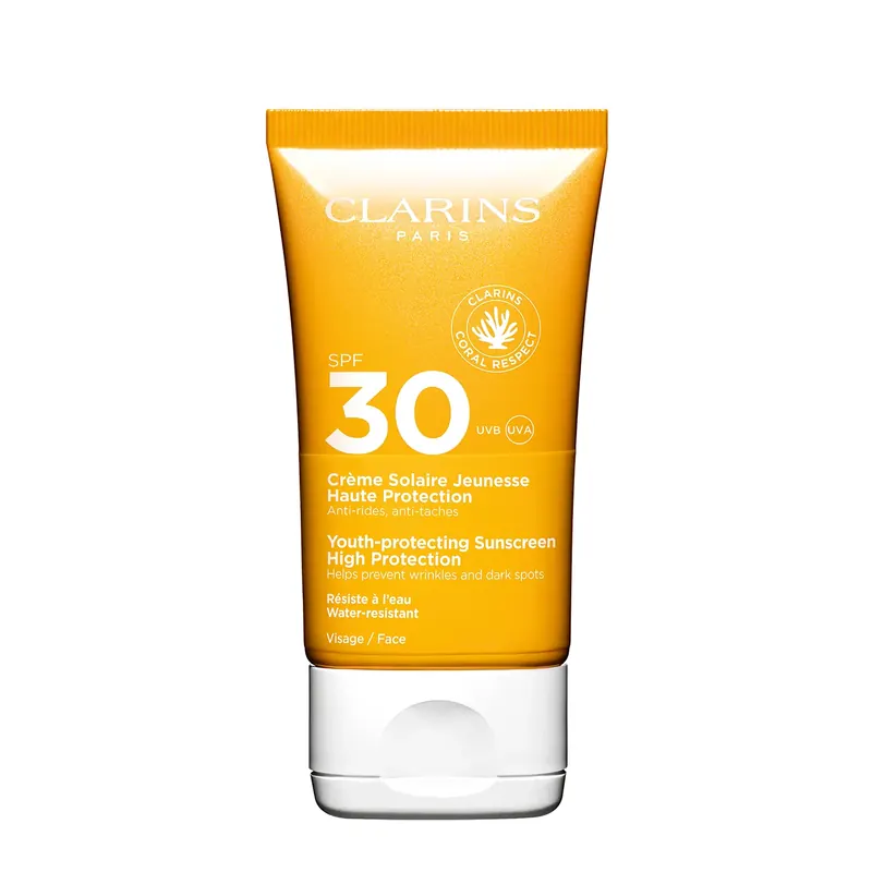 Crème Solaire Jeunesse Haute Protection SPF30 CLARINS | Pinalli