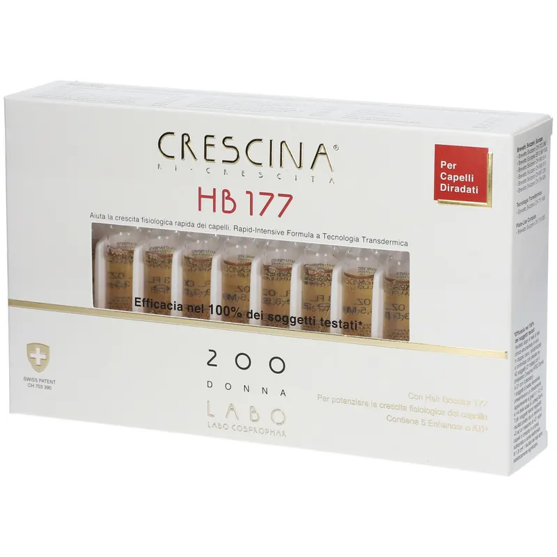 CRESCINA® Transdermic Ri-Crescita HB 177 200 Donna 20 Fiale