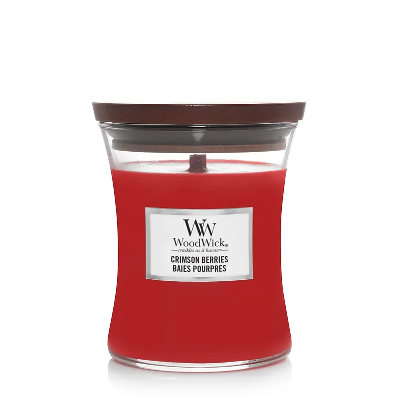 Crimson Berries SMALL WOODWICK | Pinalli