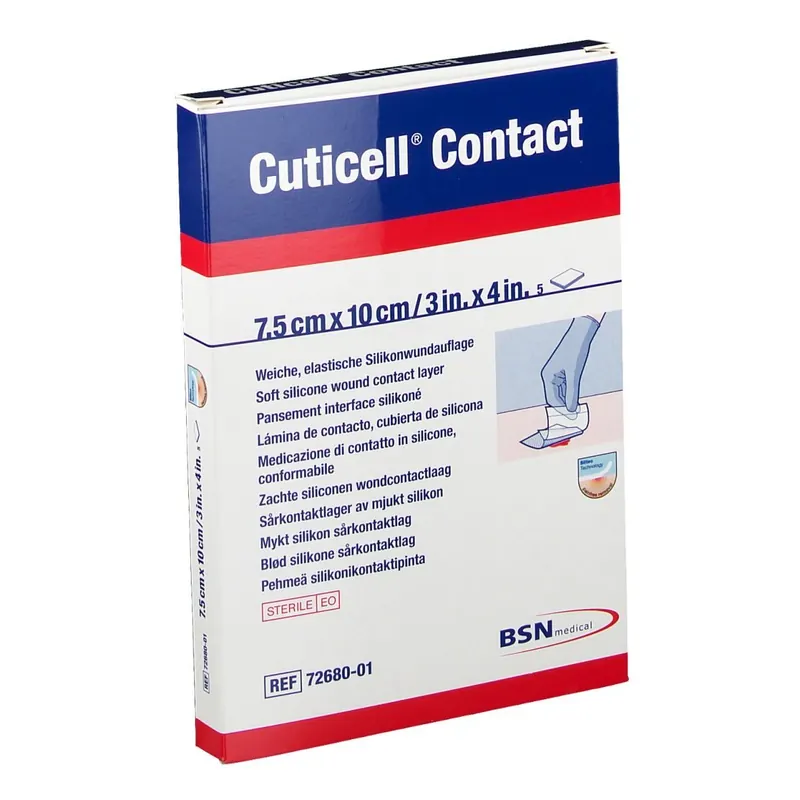 Cuticell® Contact 7,5 cm x 10 cm