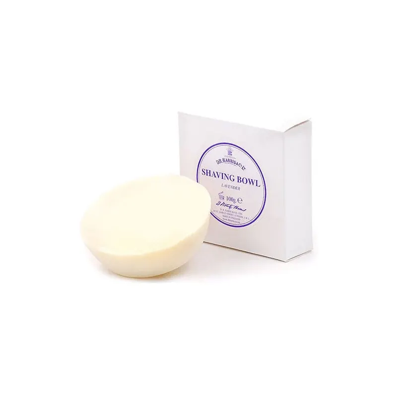 D R Harris Lavender Shaving Soap Refill 100g