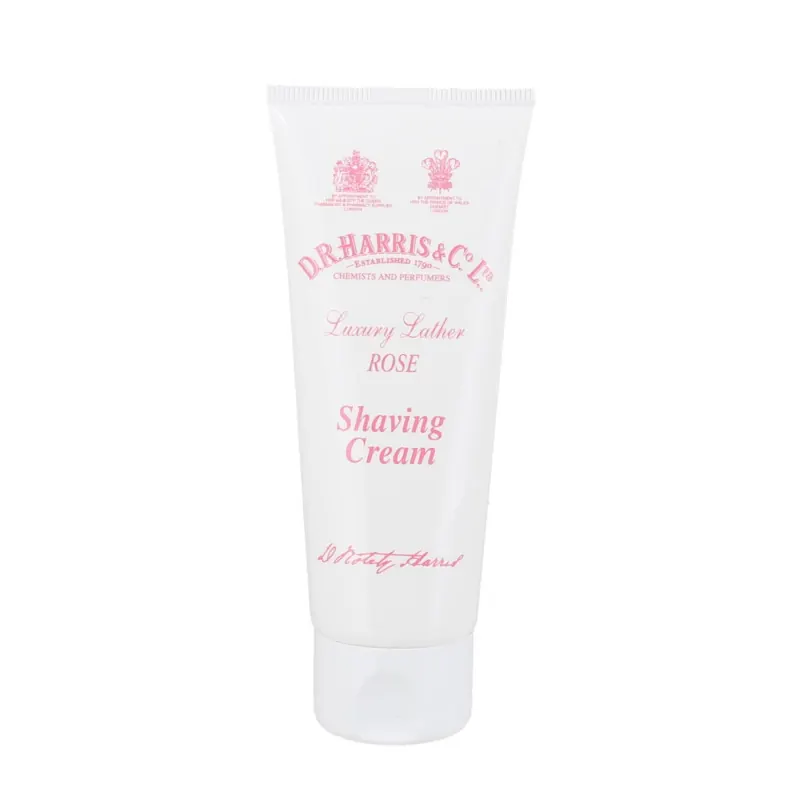 D R Harris Rose Shaving Cream (75g or 150g)