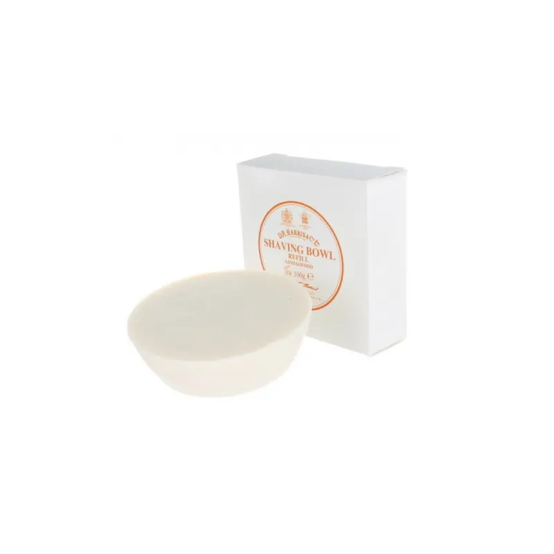 D R Harris Sandalwood Shaving Soap Refill 100g