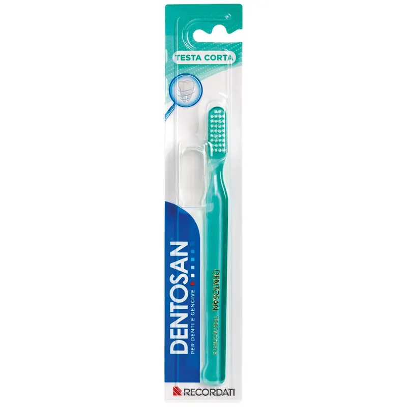 Dentosan® Per Denti e Gengive Spazzolino da Denti, Testa Corta