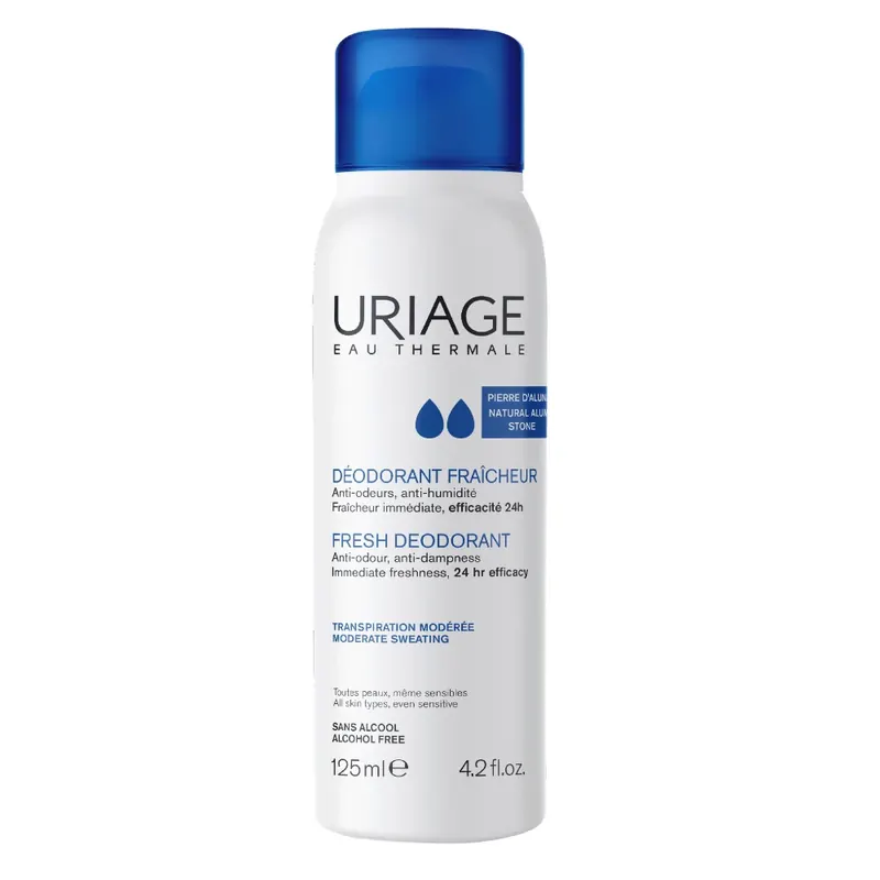 Deodorante Fresco Spray, Efficacia antiodore 24h URIAGE | Pinalli