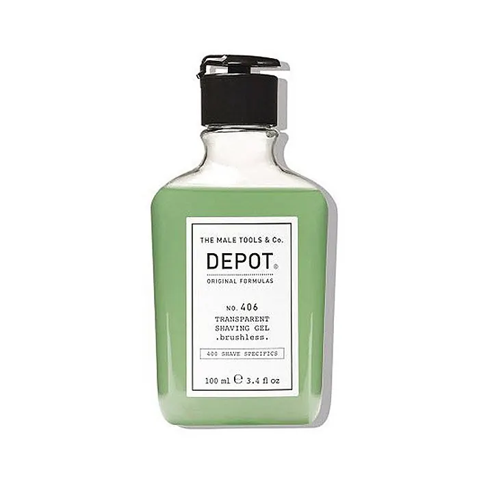 Depot No. 406 Gel da Barba Trasparente 100 ml