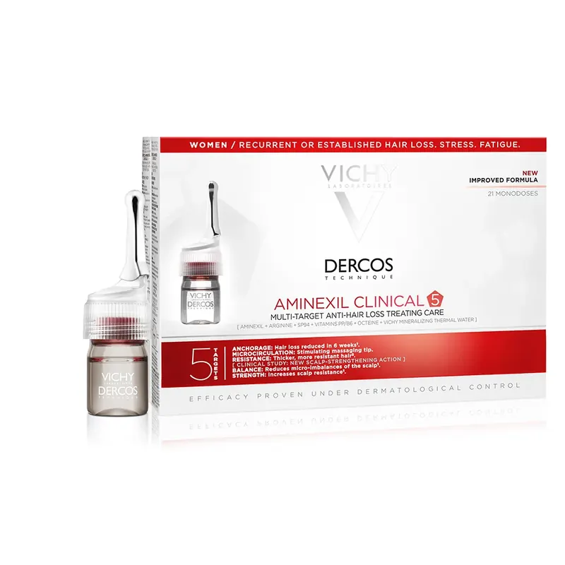 Dercos Aminexil trattamento anticaduta donna 21 fiale VICHY | Pinalli