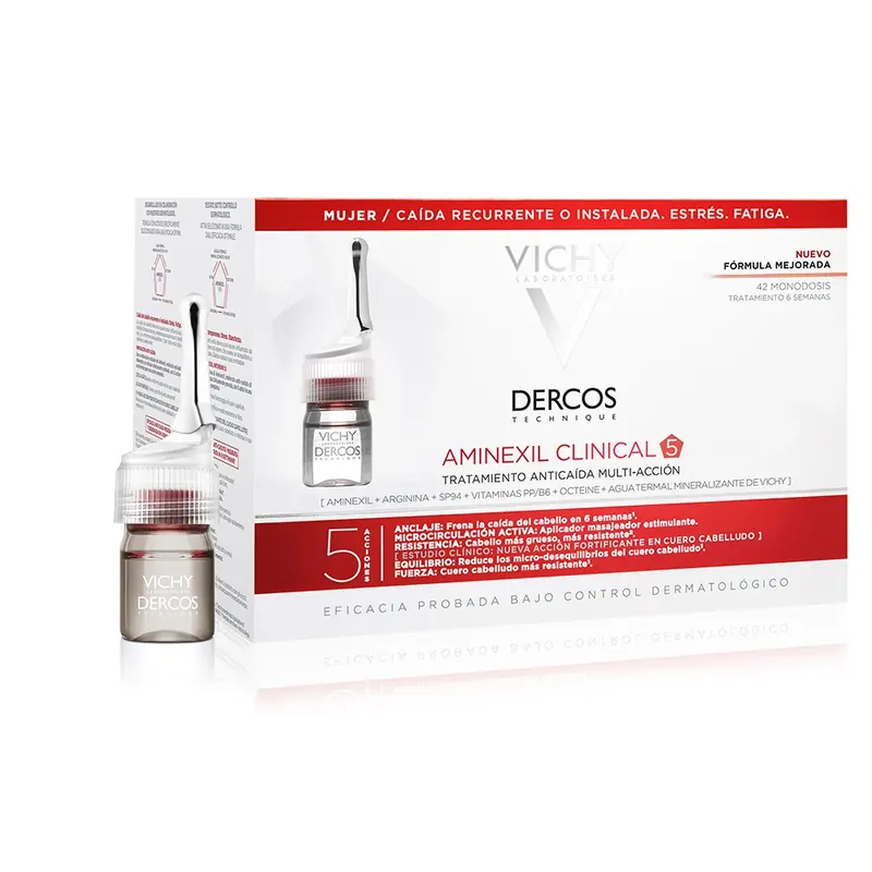 Dercos Aminexil trattamento anticaduta donna 42 fiale VICHY | Pinalli