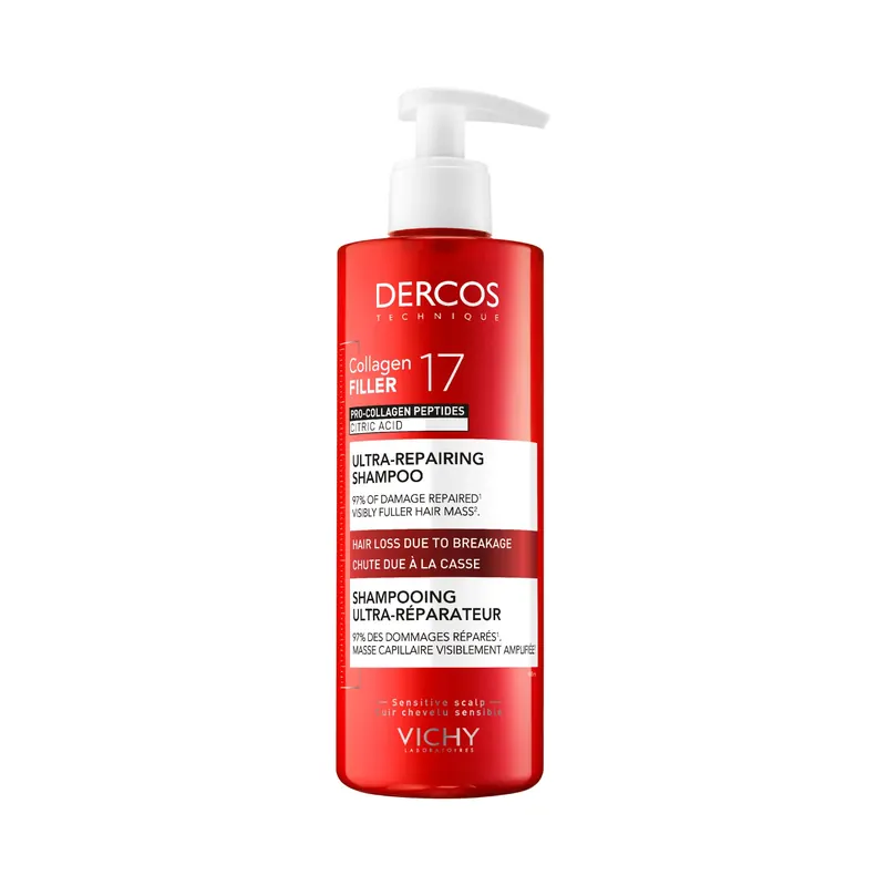 Dercos Collagen 17 Shampoo Riparatore 400ml VICHY | Pinalli