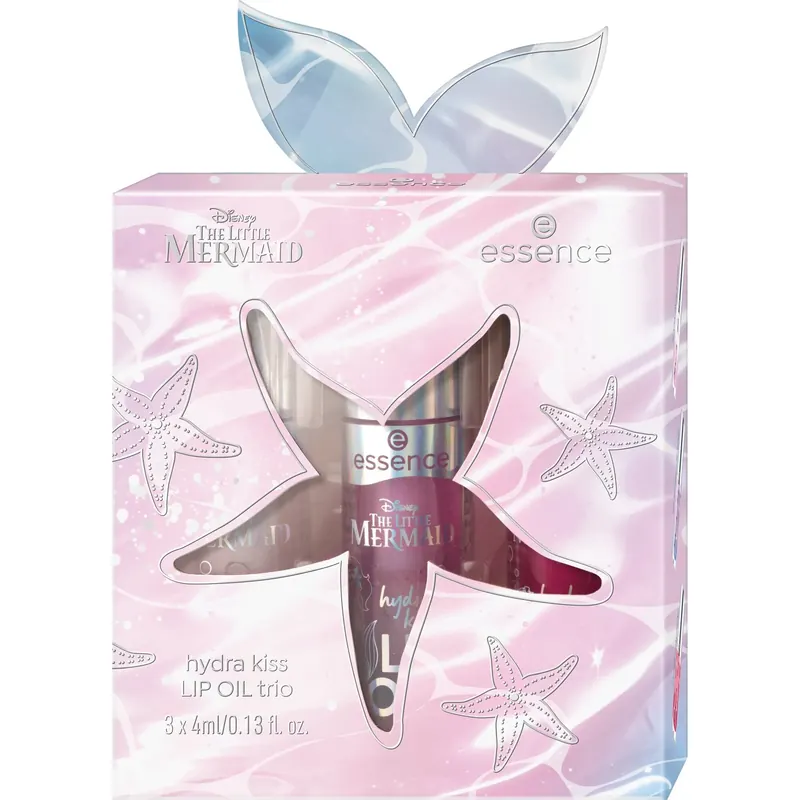 Disney THE LITTLE MERMAID hydra kiss trio olii labbra ESSENCE | Pinalli