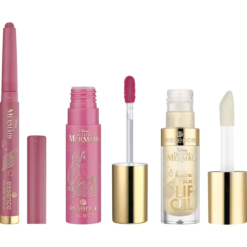 Disney THE LITTLE MERMAID kit combo labbra ESSENCE | Pinalli
