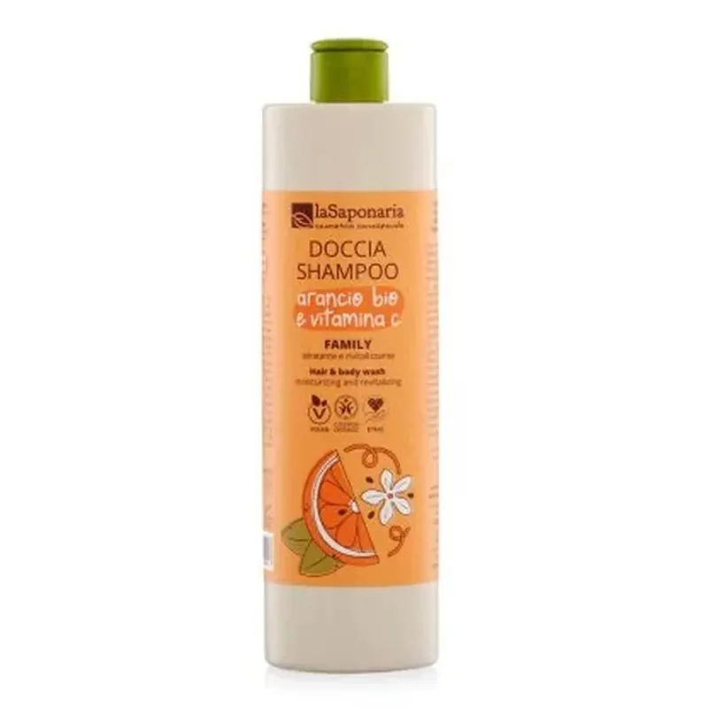 Doccia Shampoo Family - Arancio Bio E Vitamina C LA SAPONARIA | Pinalli