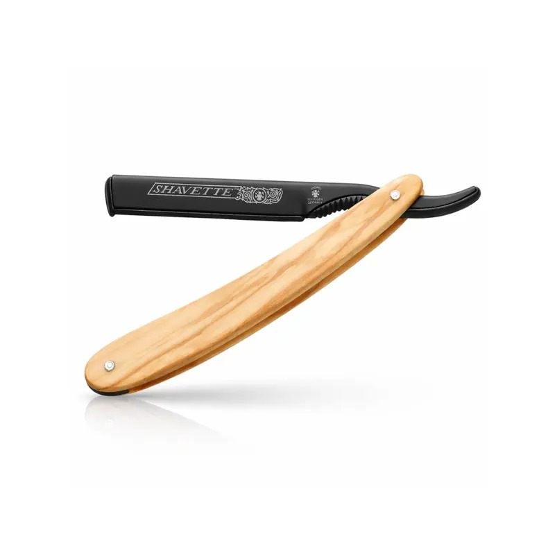 Dovo Shavette Olivewood