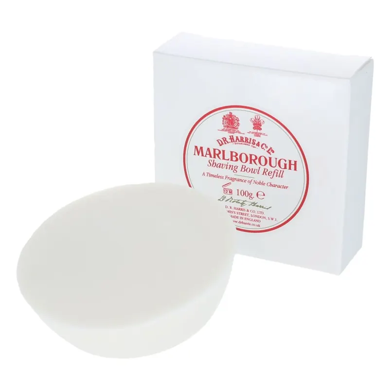 Dr Harris sapone da barba refill Marlborough 100g