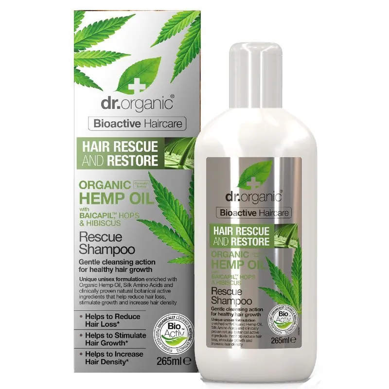 Dr. Organic® Hemp Oil Shampoo Riparatore