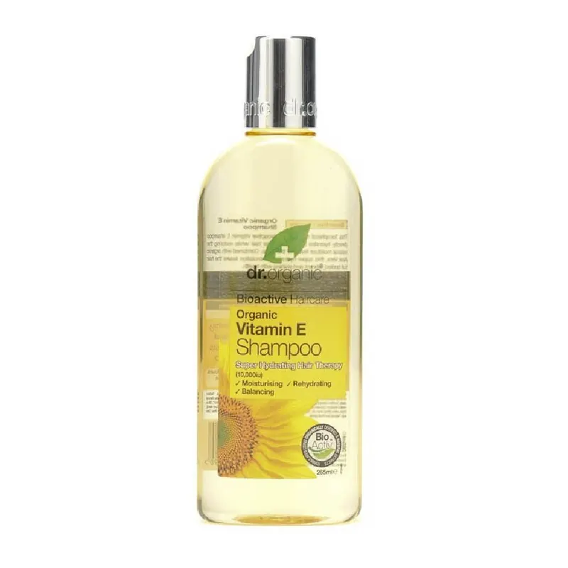 Dr. Organic Shampoo per Capelli Secchi e Fini alla Vitamin E
