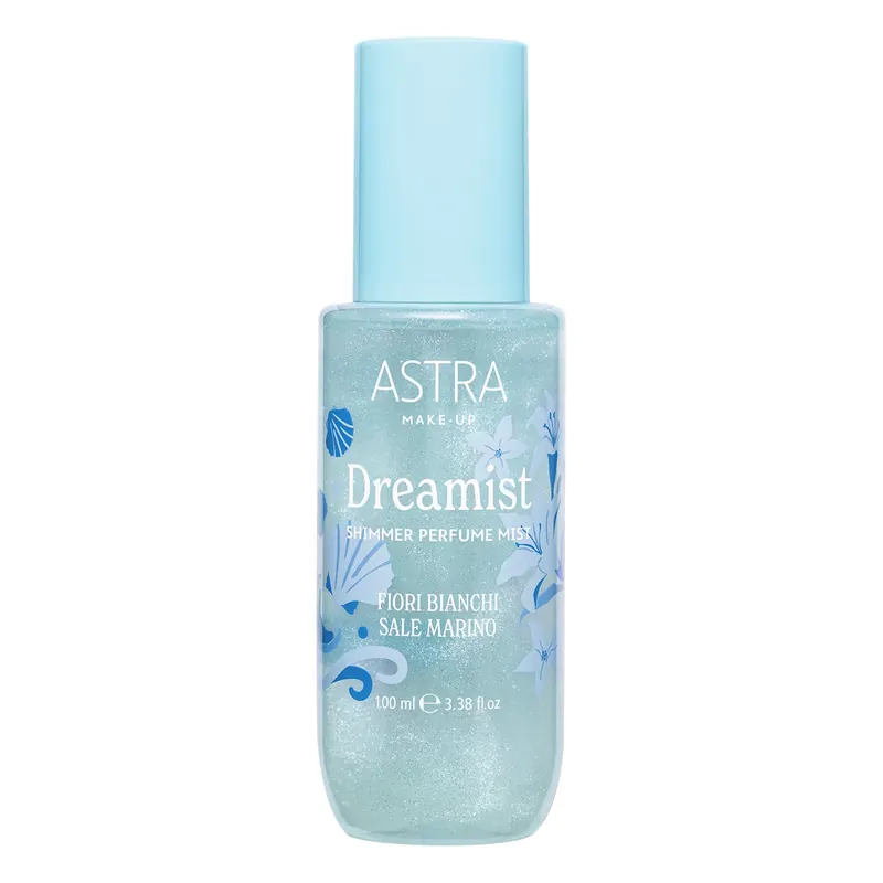 DREAMIST Shimmer Perfume Mist FIORI BIANCHI & SALE MARINO ASTRA MAKEUP | Pinalli