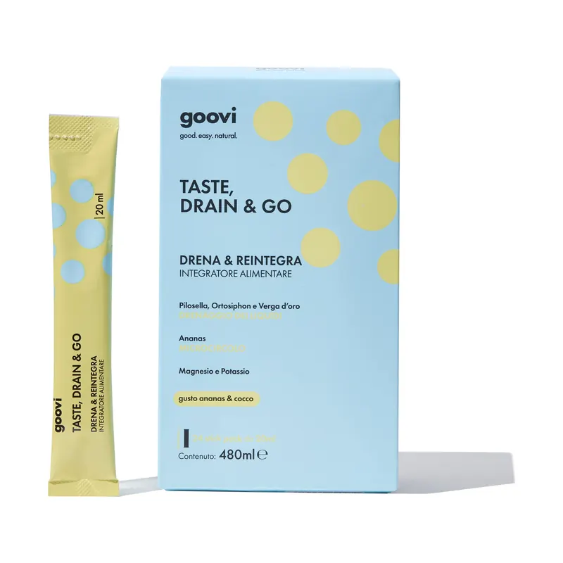 Drenante Ananas e Cocco TASTE, DRAIN & GO GOOVI | Pinalli