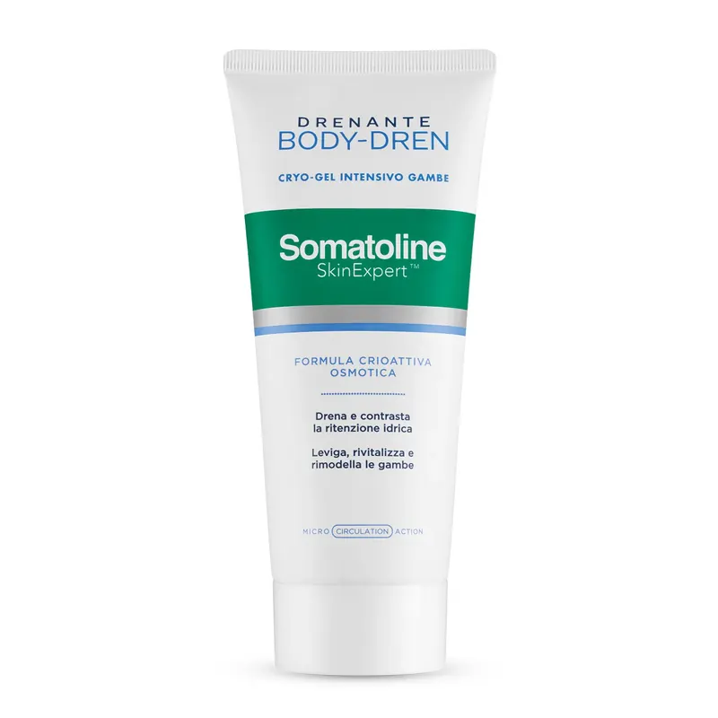Drenante Gambe Cryogel Intensivo 200ml SOMATOLINE | Pinalli