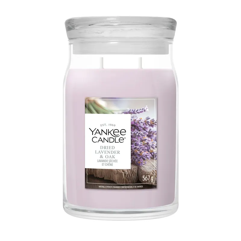 Dried Lavender & Oak LARGE YANKEE CANDLE | Pinalli