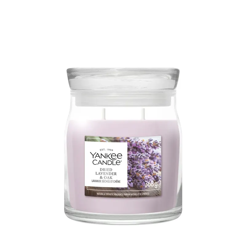 Dried Lavender & Oak MEDIUM YANKEE CANDLE | Pinalli