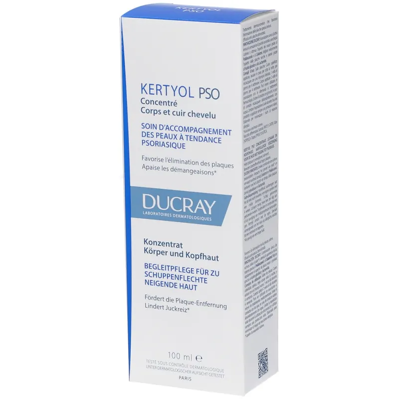 Ducray Kertyol P.S.O. Concentré uso localizzato 100ml - Trattamento contro la psoriasi