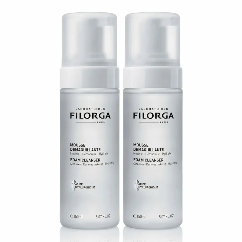 Duo Mousse Soluzione Struccante 2x150ml FILORGA | Pinalli