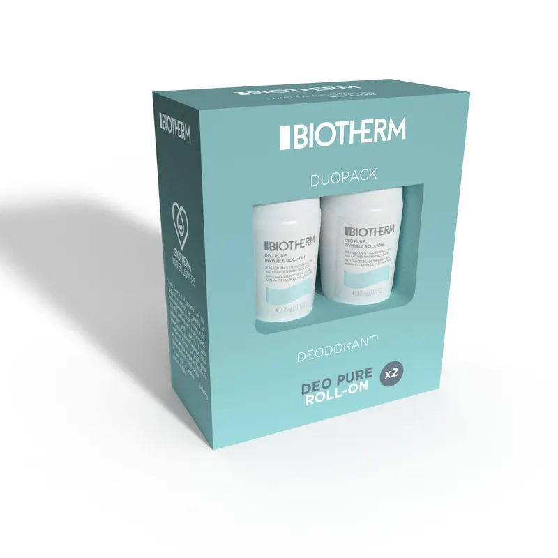 DuoPack Deo Pure Roll-On Invisible BIOTHERM | Pinalli