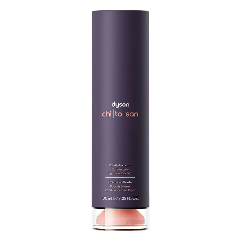 Dyson Chitosan crema leggera prestyling per capelli ricci o molto ricci 100ml