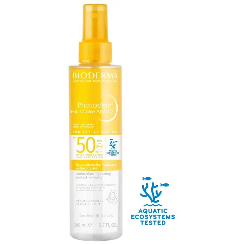 Eau Solaire ANTI-OX SPF50 200ml BIODERMA | Pinalli