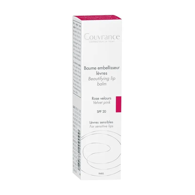 Eau Thermale Avène Couvrance Balsamo Bellezza Labbra Rosa Velluto SPF20 - Labbra sensibili