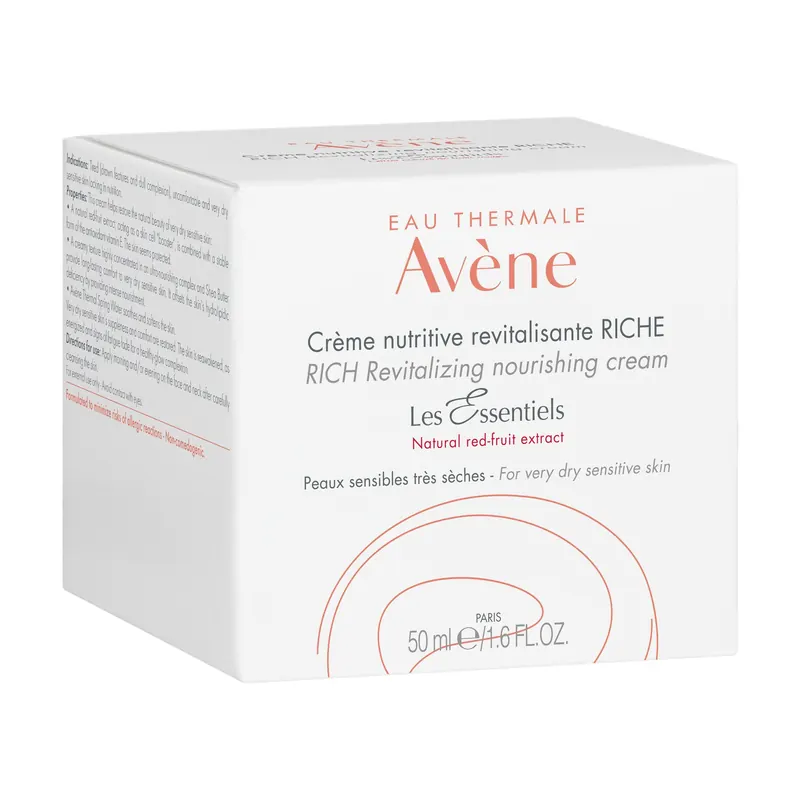 Eau Thermale Avène Crema Nutritiva Rivitalizzante Ricca 50ml - Pelle molto secca