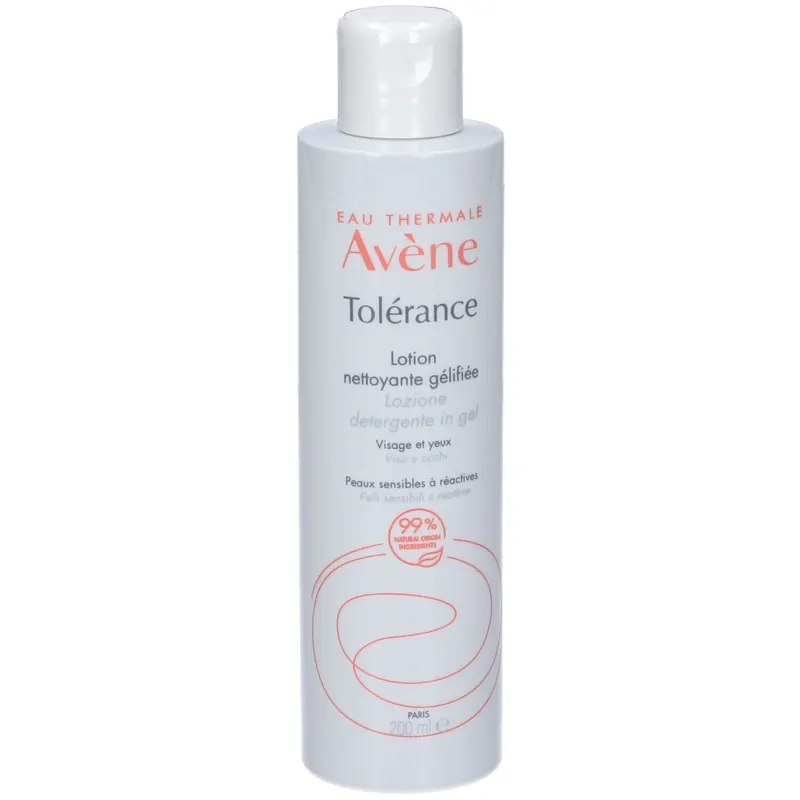 Eau Thermale Avène Tolérance Lozione Detergente in Gel 200ml - Pelle sensibile