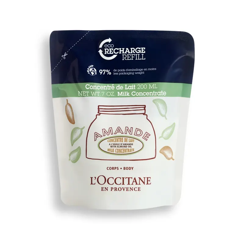 Eco-Ricarica Concentrato Latte Mandorla L'OCCITANE EN PROVENCE | Pinalli