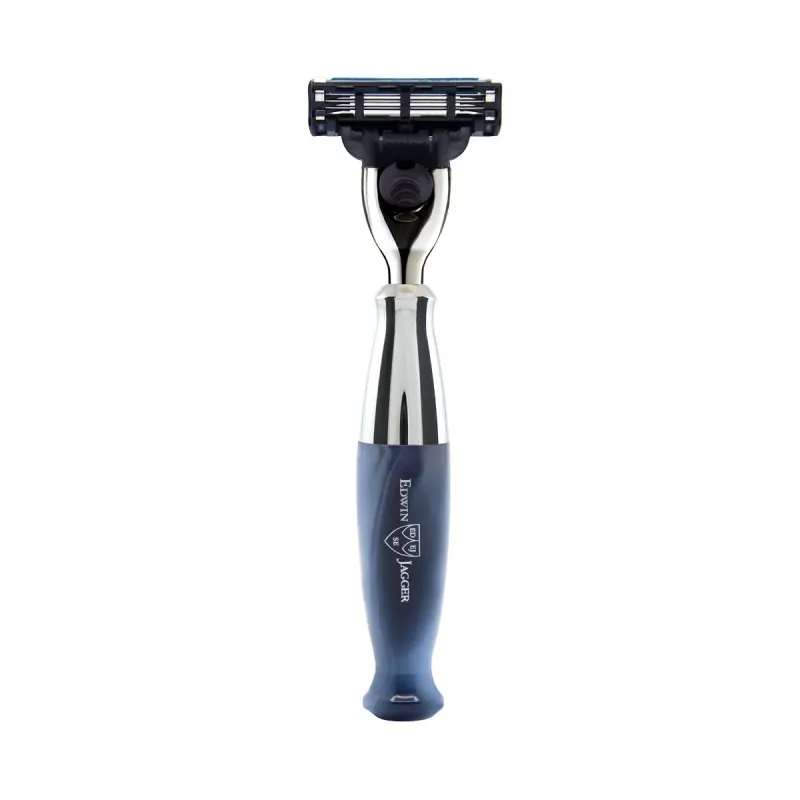 Edwin Jagger 37 Range Gillette® Mach3® Razor Imitation Blue Horn
