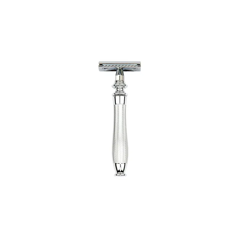 Edwin Jagger Chatsworth Barley DE Safety Razor + Free Feather Blades