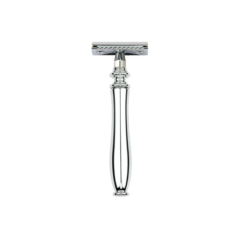 Edwin Jagger Chatsworth DE Safety Razor & Feather Blades (Closed Comb)