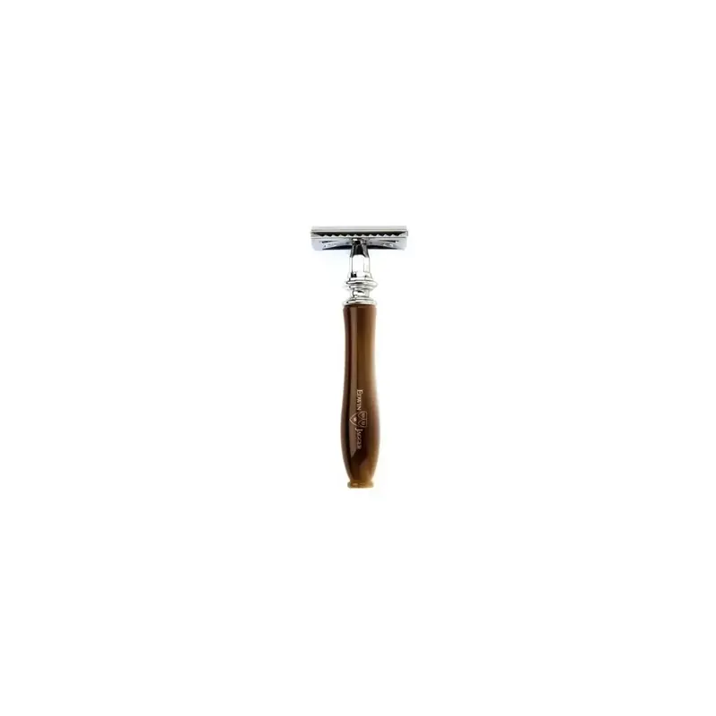 Edwin Jagger Chatsworth Double Edge Safety Razor Horn